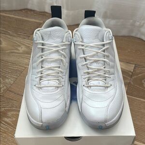 AIR JORDAN 12 Retro basketball sneakers, men’s size 12. Great condition in box.